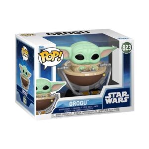 Funko Pop Mandalorian and Grogu, figurine de collection liée à Star Wars