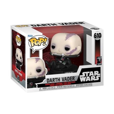 Figurine Funko Pop Star Wars Return of the Jedi 40th Darth Vader unmasked