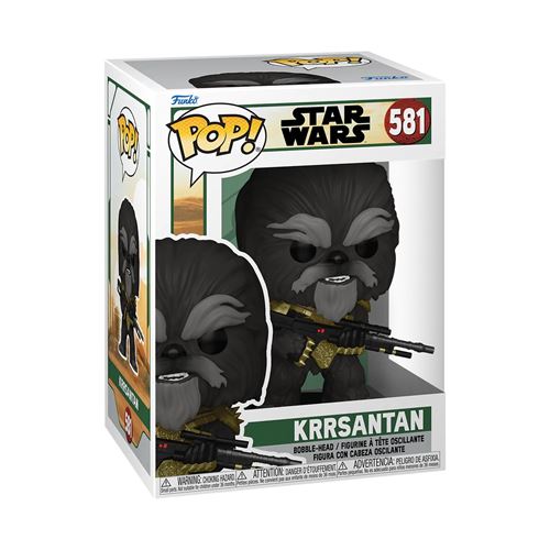 Figurine Funko Pop Star Wars The Book of Boba Fett Krrsantan with BG