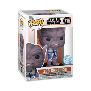 Funko Pop Zeb Orrelios de Star Wars en édition exclusive