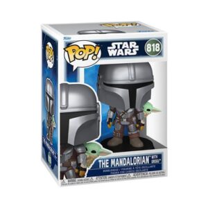 Funko Pop Mandalorian Grogu, figurine de collection inspirée de Star Wars