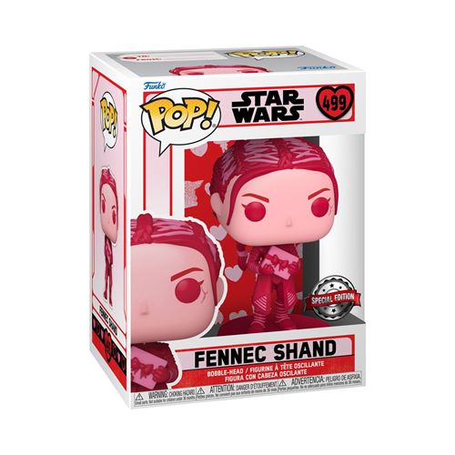 Figurine Funko Pop Star Wars Valentines S2 Fennec Exclusivité