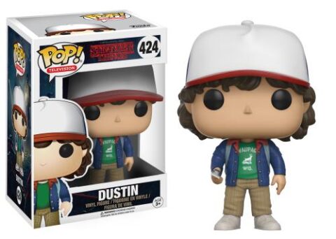 Figurine Funko Pop Stranger Things Dustin avec boussole 9 cm