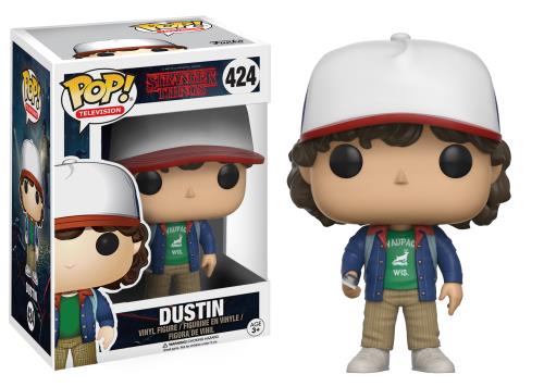 Figurine Funko Pop Stranger Things Dustin avec boussole 9 cm