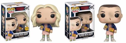 Figurine Funko Pop Stranger Things Eleven avec des Eggos 9 cm