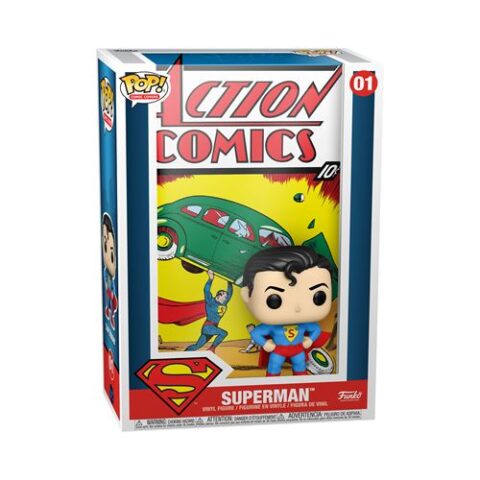 Figurine Funko Pop Superman Action Comics cover N°01
