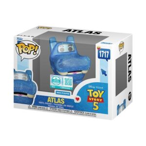 Funko Pop Atlas en vinyle, figurine liée à Toy Story 5