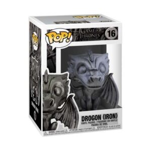 Funko Pop Drogon Iron, figurine Game of Thrones pour les collectionneurs de fantasy
