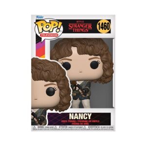Funko Pop Nancy Hunter de Stranger Things avec son fusil à pompe