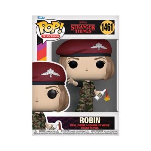 Funko Pop Robin Hunter de Stranger Things saison 4 avec cocktail