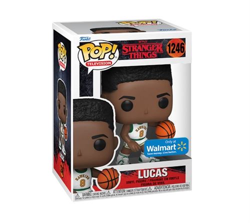 Figurine Funko Pop TV Stranger Things Season 4 Lucas in Basketball Jersey