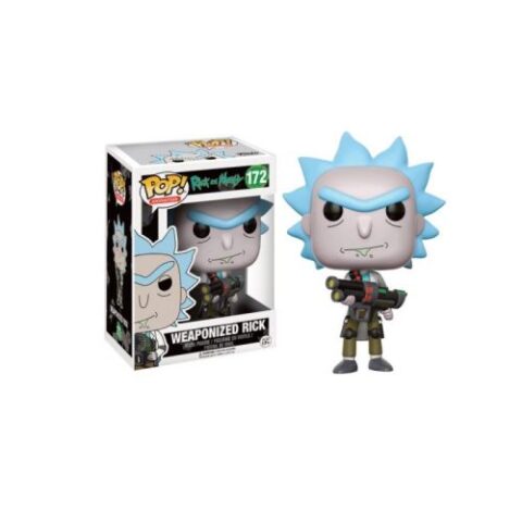 Figurine Funko Pop Television Rick et Morty Rick avec arme