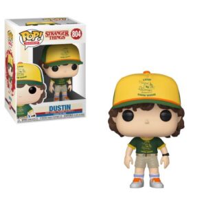 Funko Pop Dustin at camp, figurine Stranger Things pour collectionneur