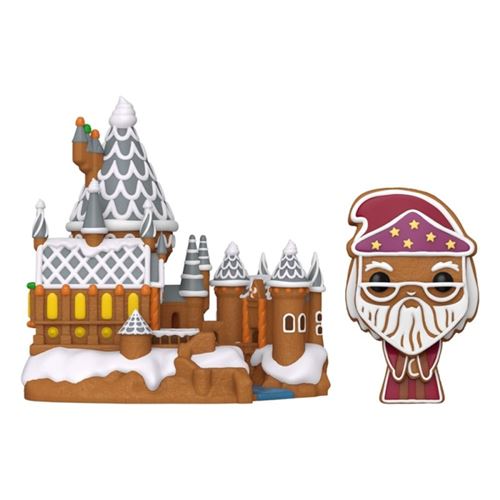 Figurine Funko Pop! Town – Harry Potter – Gb Dumbledore & Hogwarts