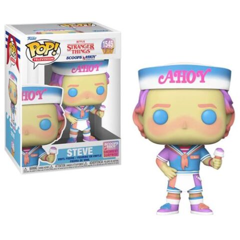 Figurine Funko Pop! Tv – Stranger Things – S4 Steve (scoops Ahoy)