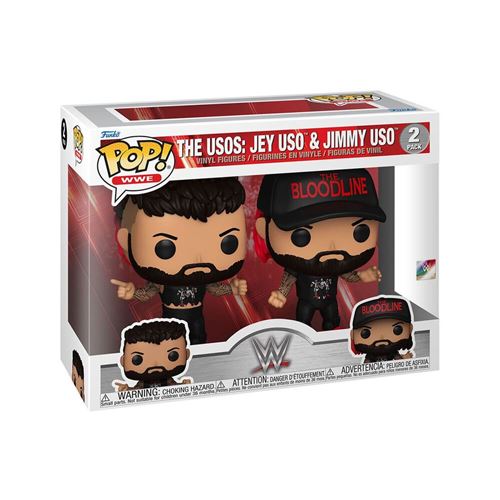 Figurine Funko Pop! Twin Pack – Wwe – Uso Brothers 2pk