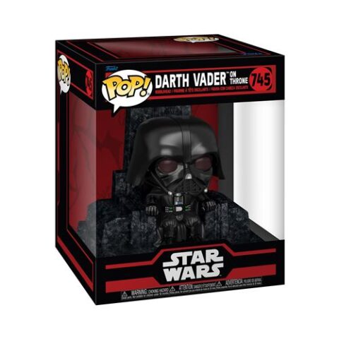 Figurines Funko Pop Star Wars Dark Vador sur trône