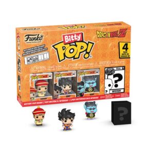 Pack Funko Bitty Pop Gohan avec quatre figurines Dragon Ball Z miniatures