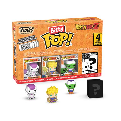 Pack de 4 figurines Funko Bitty Pop Dragon Ball Z Frieza